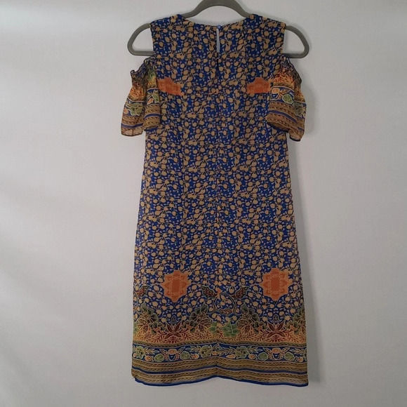 Rabbit Rabbit Rabbit Floral Multicolor Smocked Lined Size 6 Dress - Picture 8 of 14